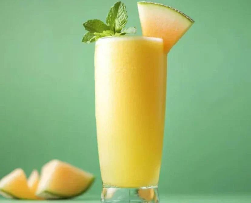 Cantaloupe Collagen Yogurt Shake