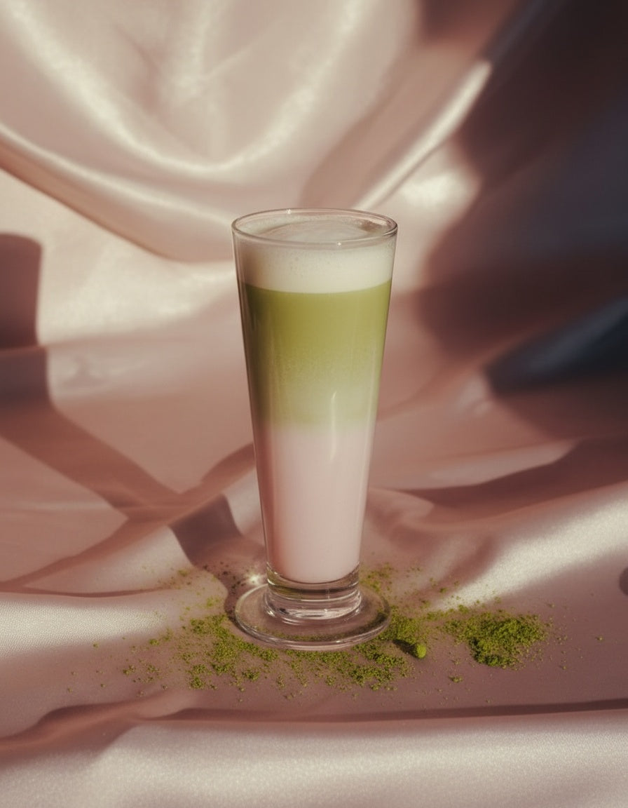 Sweet Yogurt Matcha Collagen Smoothie