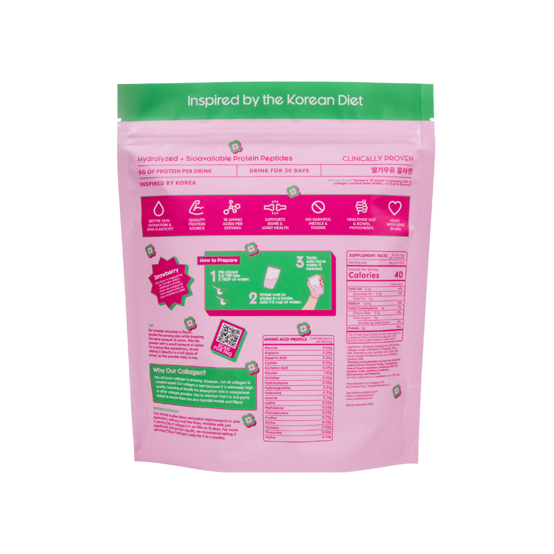 Strawberry Milk Collagen