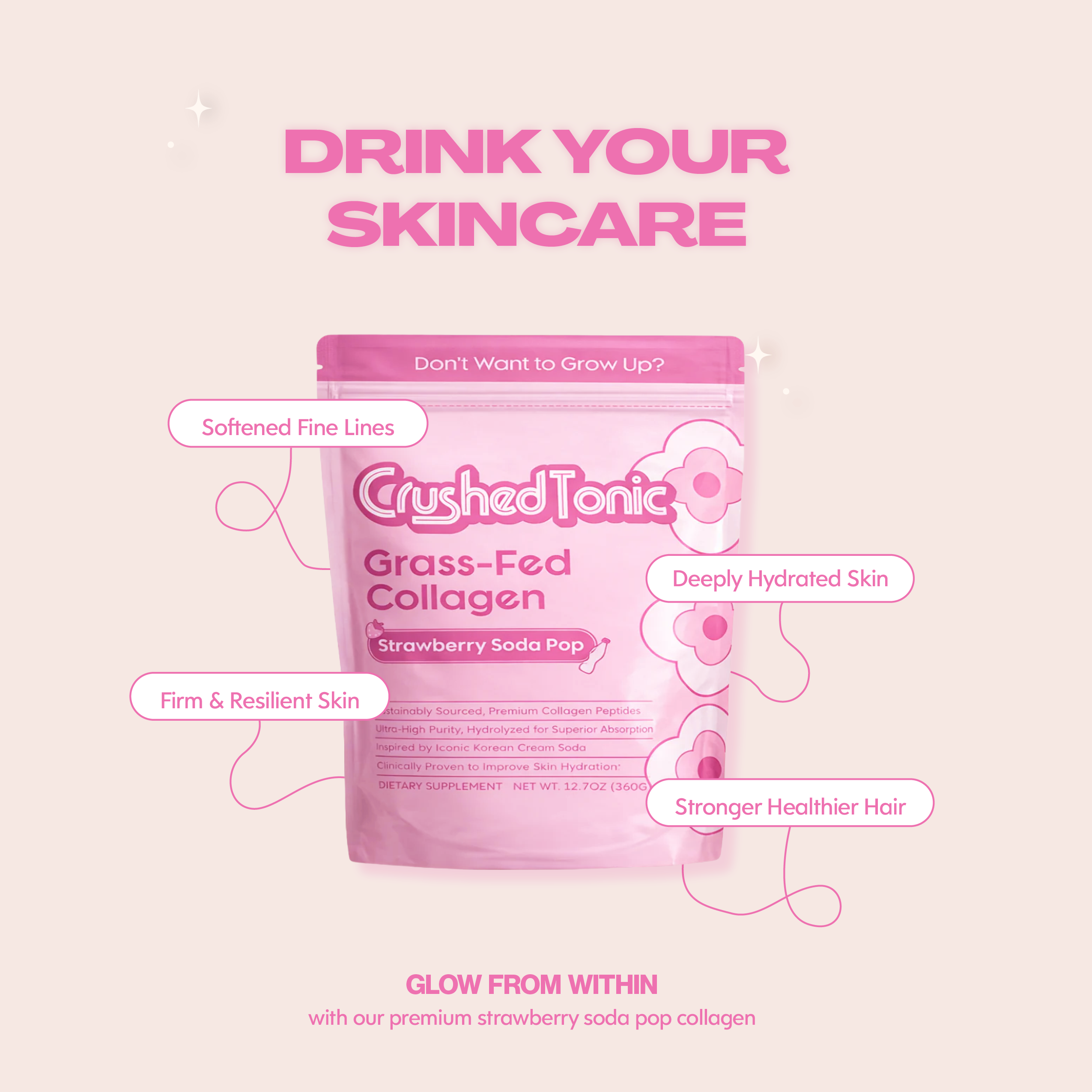 Strawberry Soda Pop Collagen