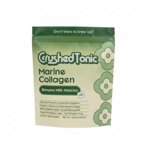 Banana Milk Matcha Collagen · Sugar-Free