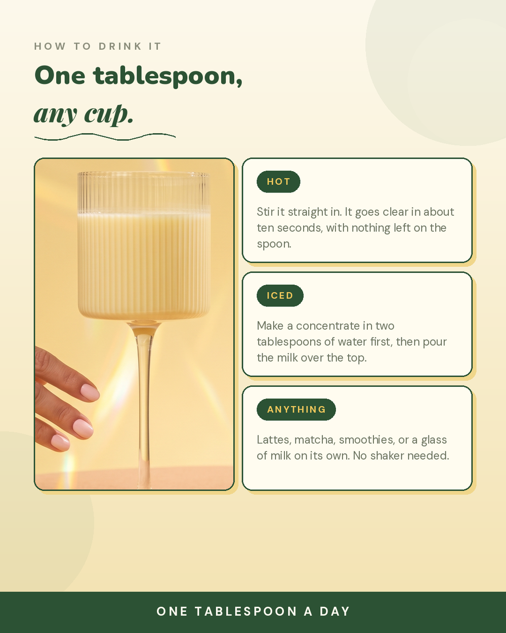 Vegetarian Collagen Milk · SF