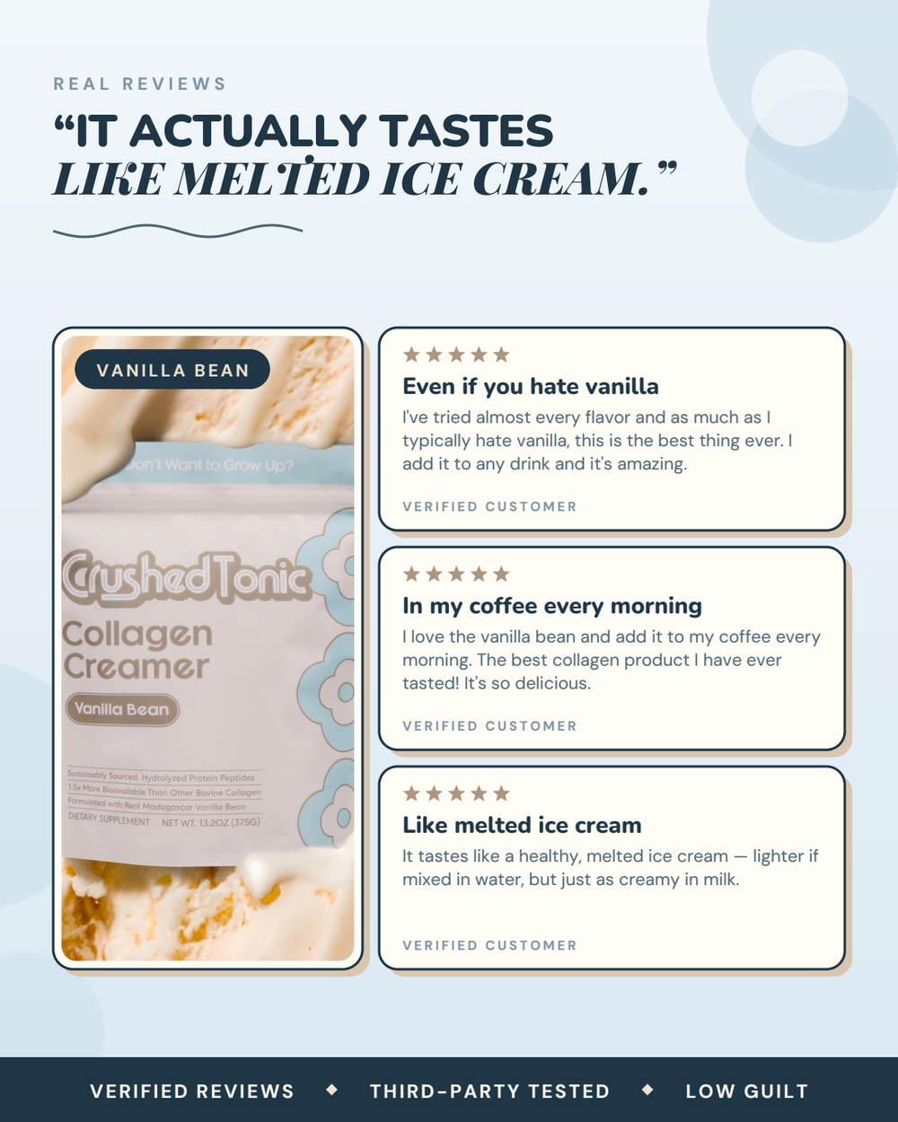 Vanilla Bean Collagen Creamer
