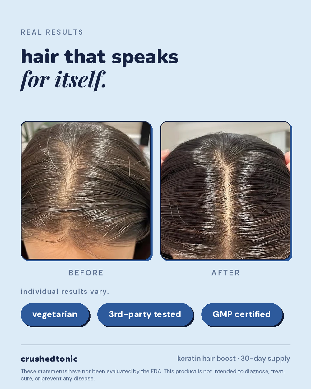 Keratin Hair Growth Booster Capsules
