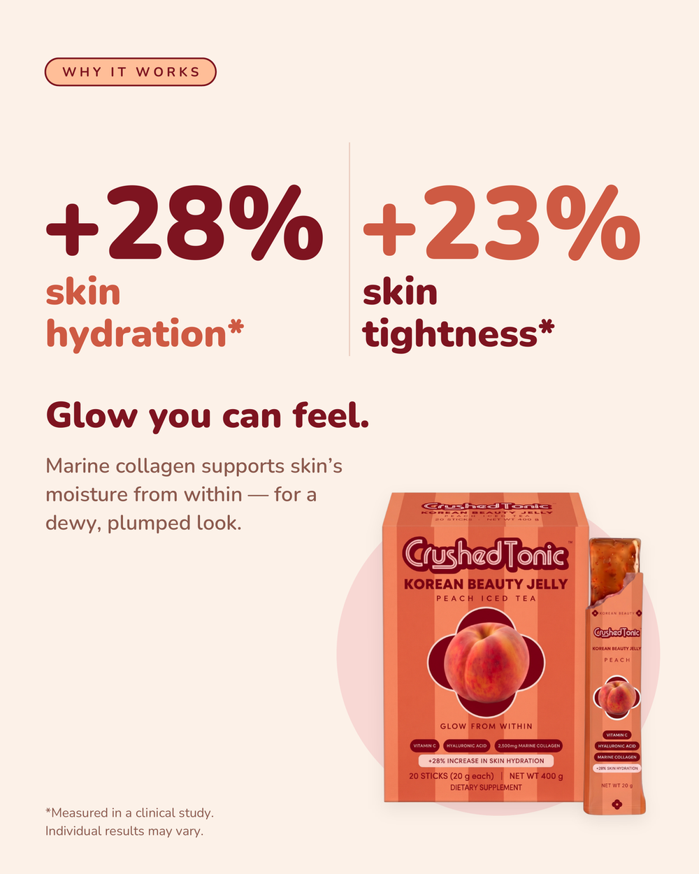 Peach Beauty Collagen Jelly