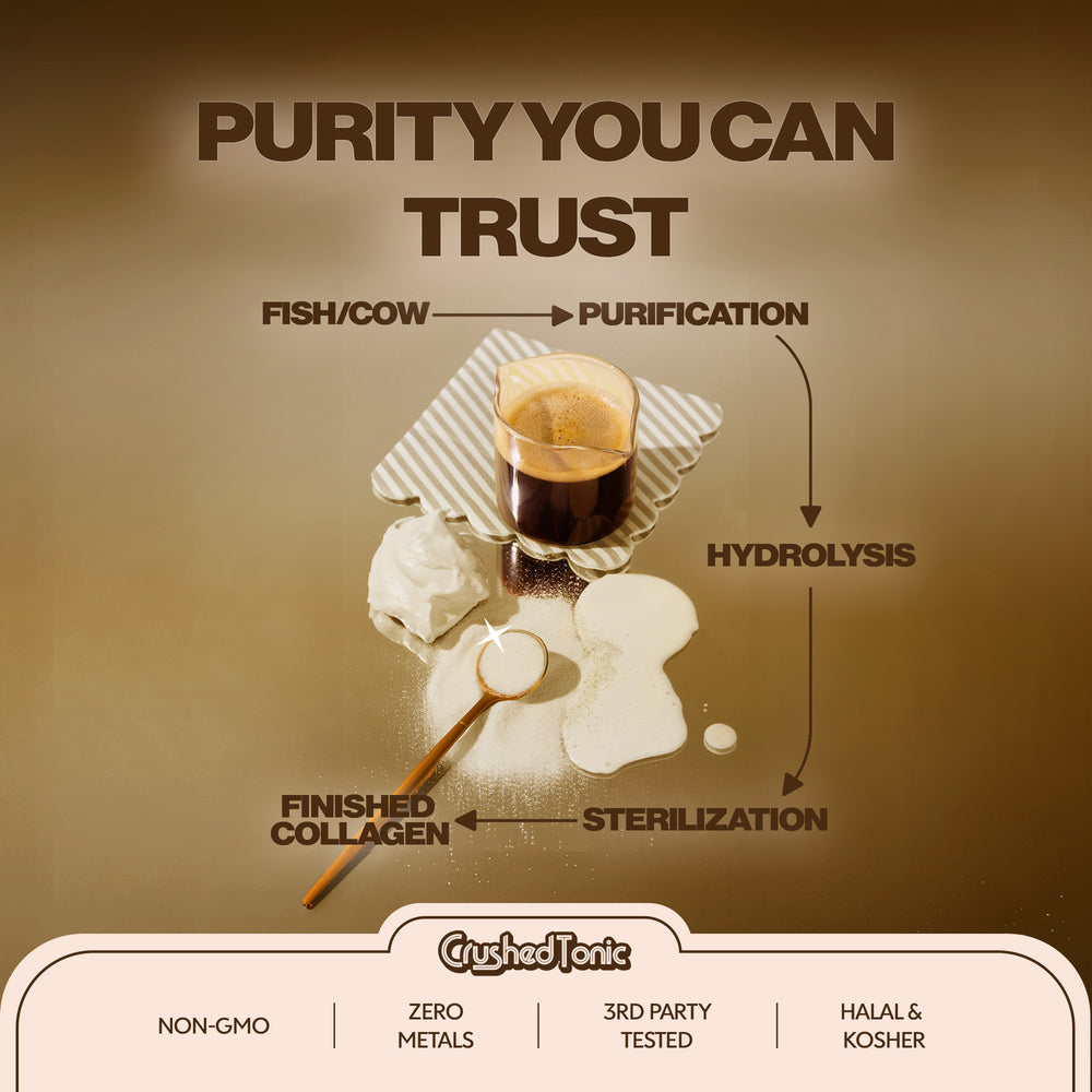 Hojicha Collagen Sample