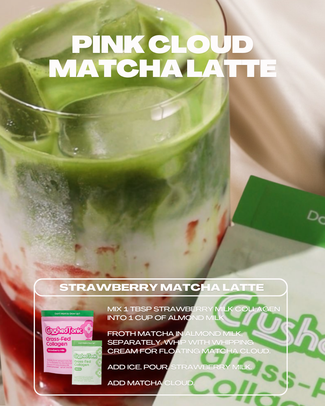 Strawberry Milk Collagen