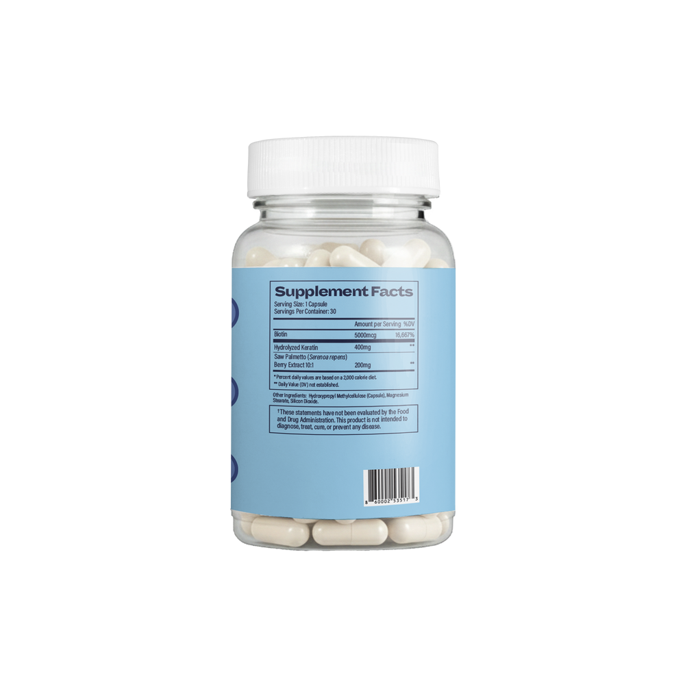 Keratin Hair Growth Booster Capsules