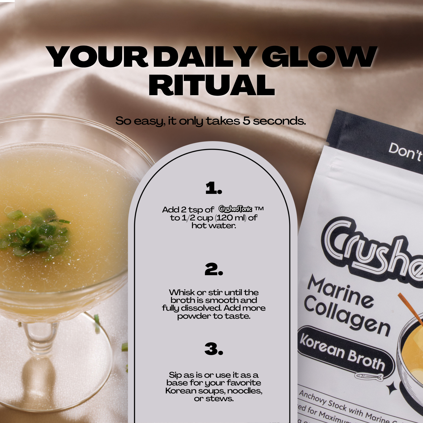 Umami Korean Broth Marine Collagen