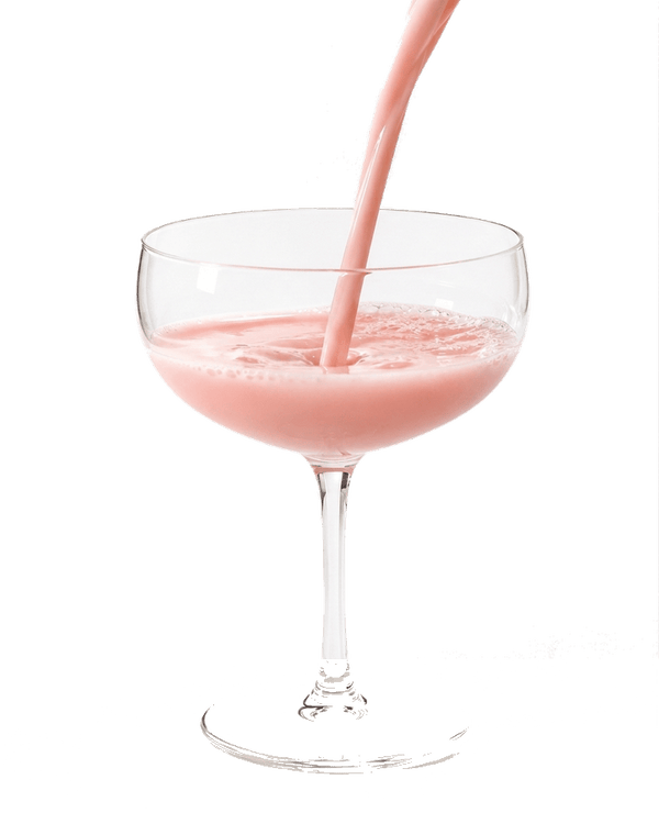 Strawberry Milk pour