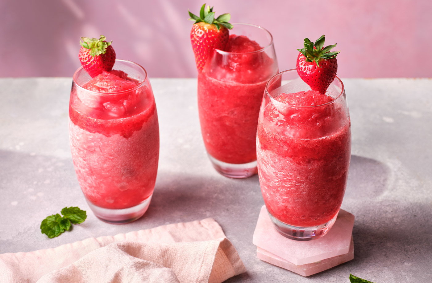 Strawberry Collagen Slushie