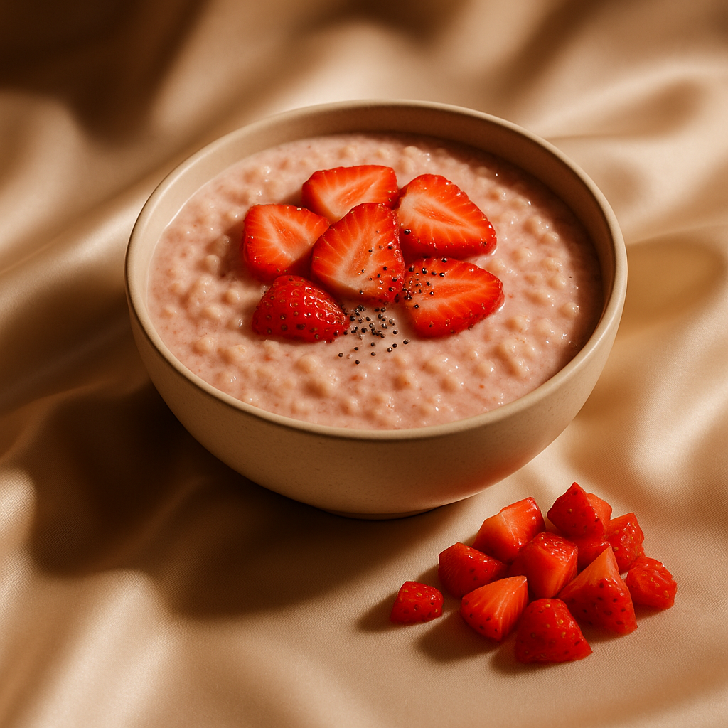 Strawberry Collagen Oatmeal
