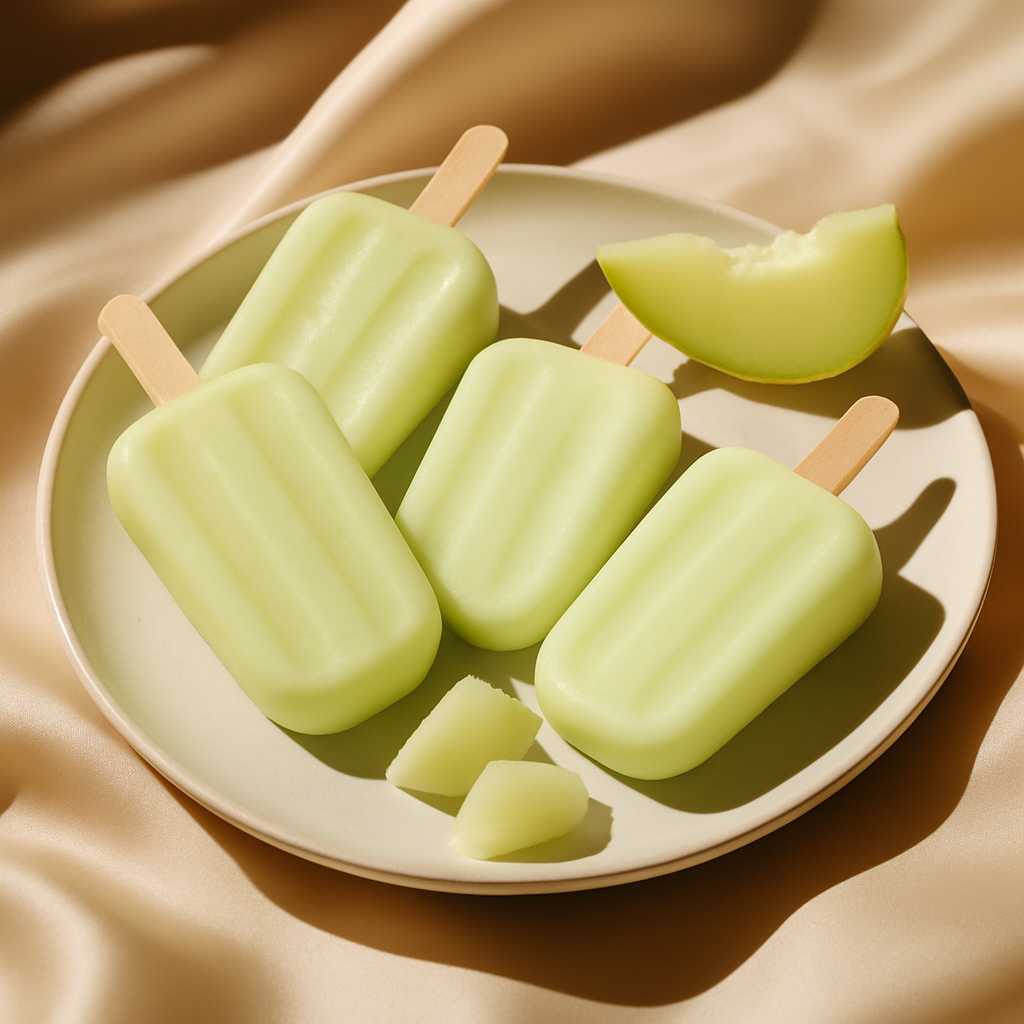 Honeydew Collagen Ice Pops