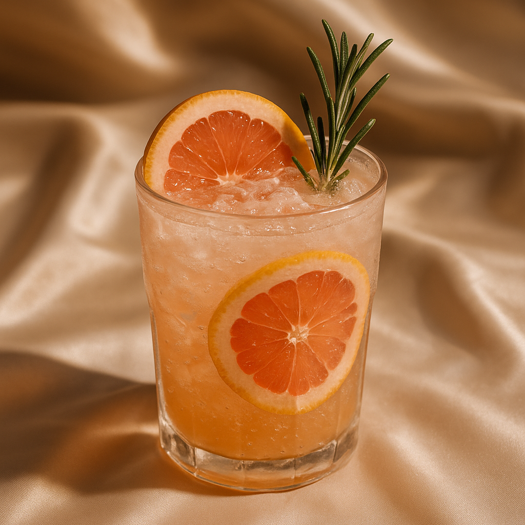 Grapefruit-Rosemary Crushed Tonic Electrolyte Cooler