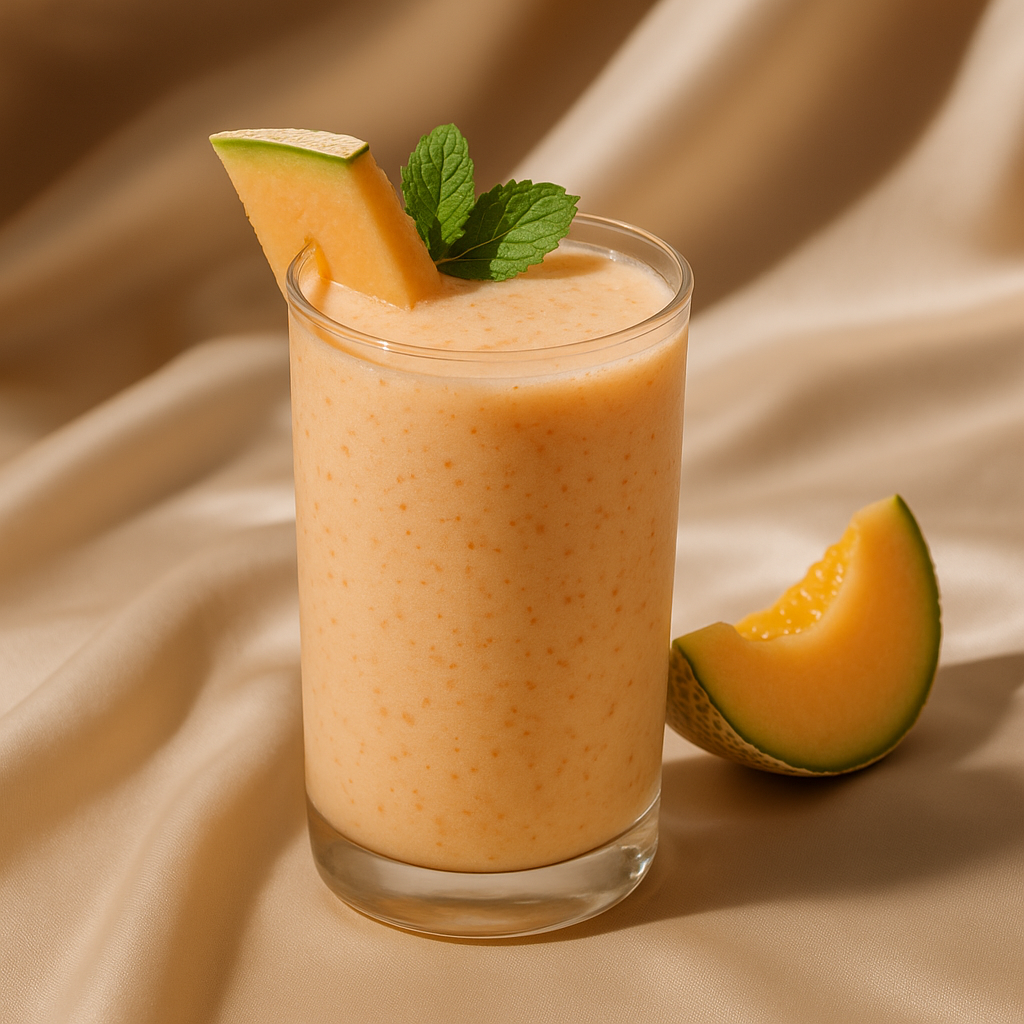 Cantaloupe Collagen Yogurt Shake