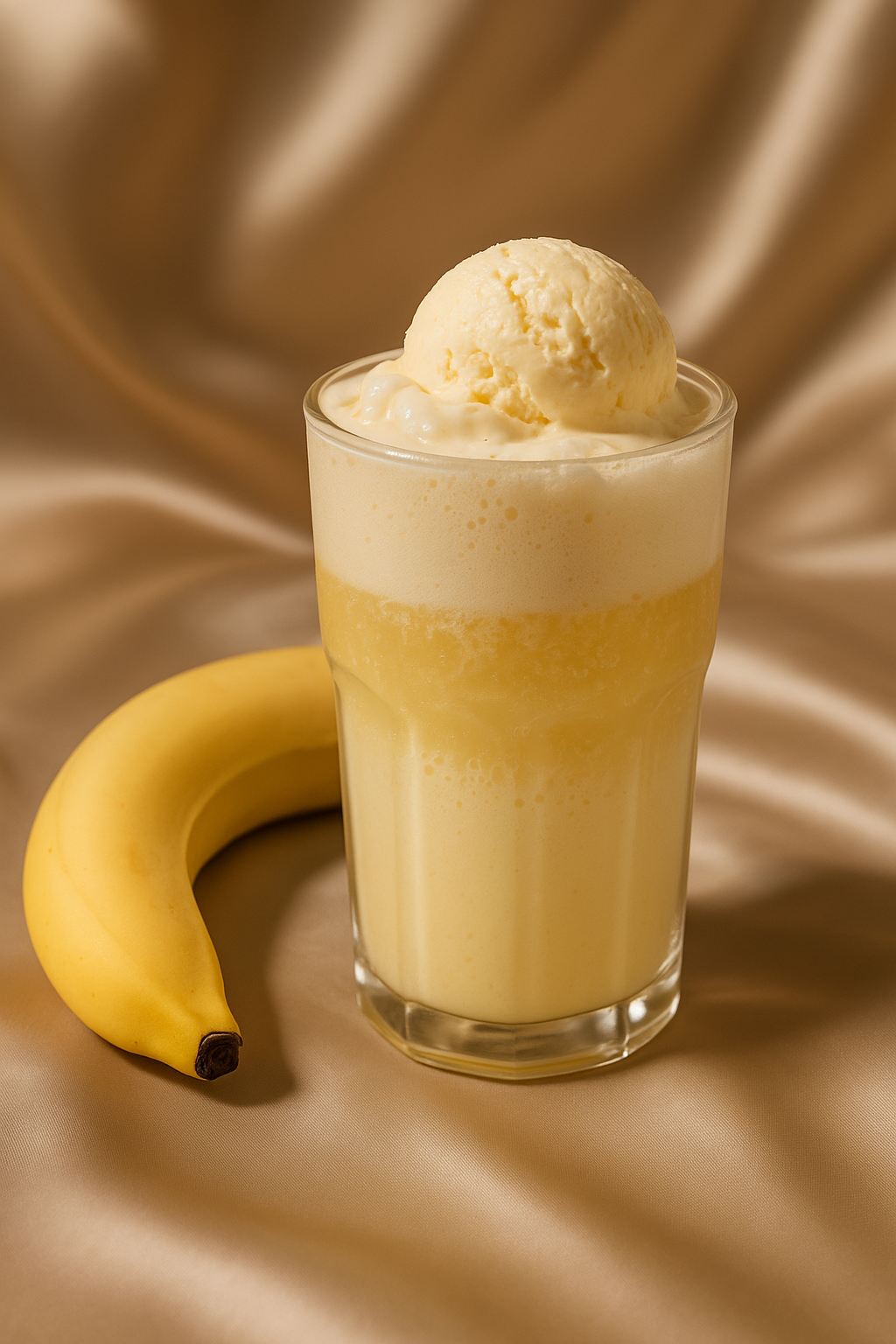Cream Soda Banana Milk Float