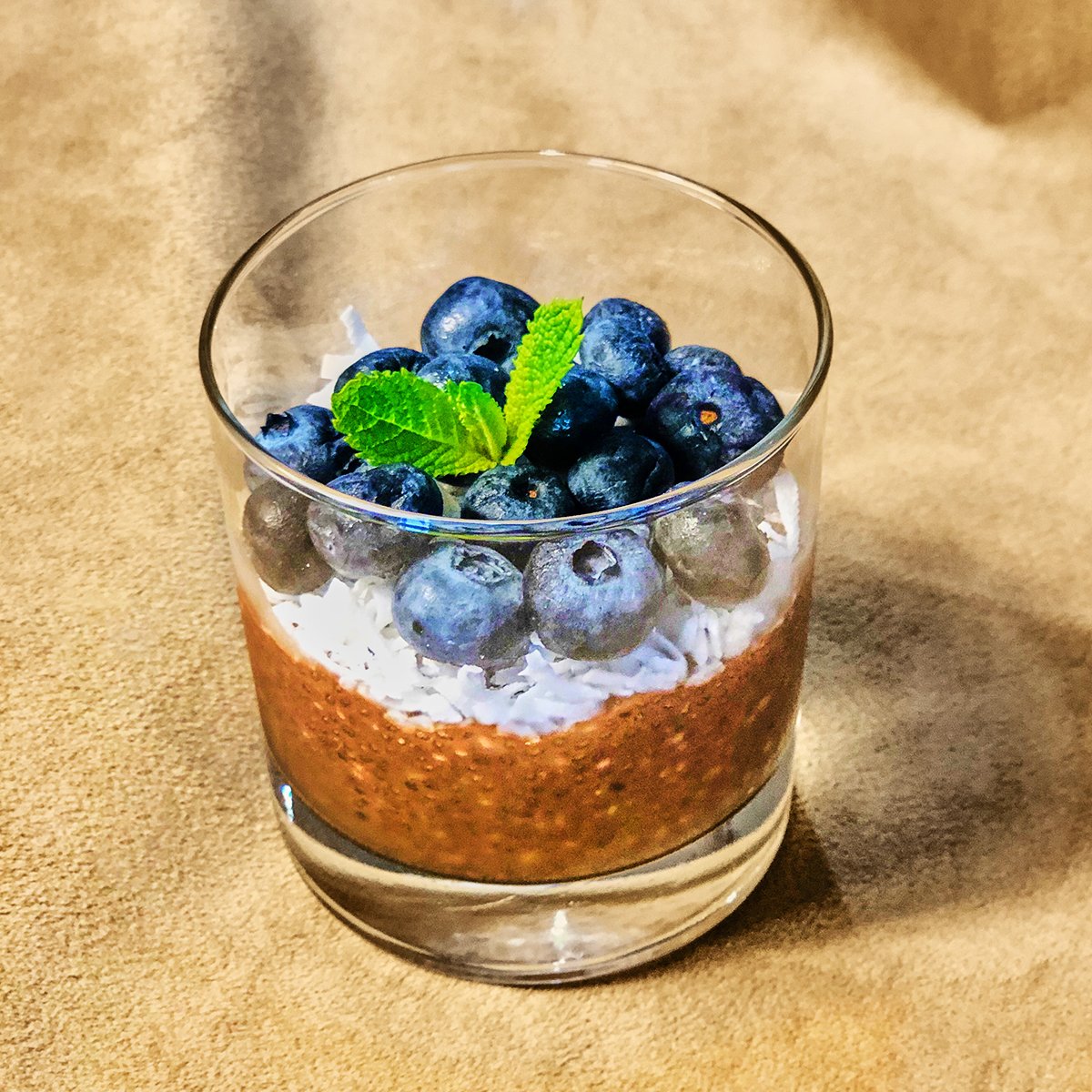 Chocolate Coconut Chia Pudding