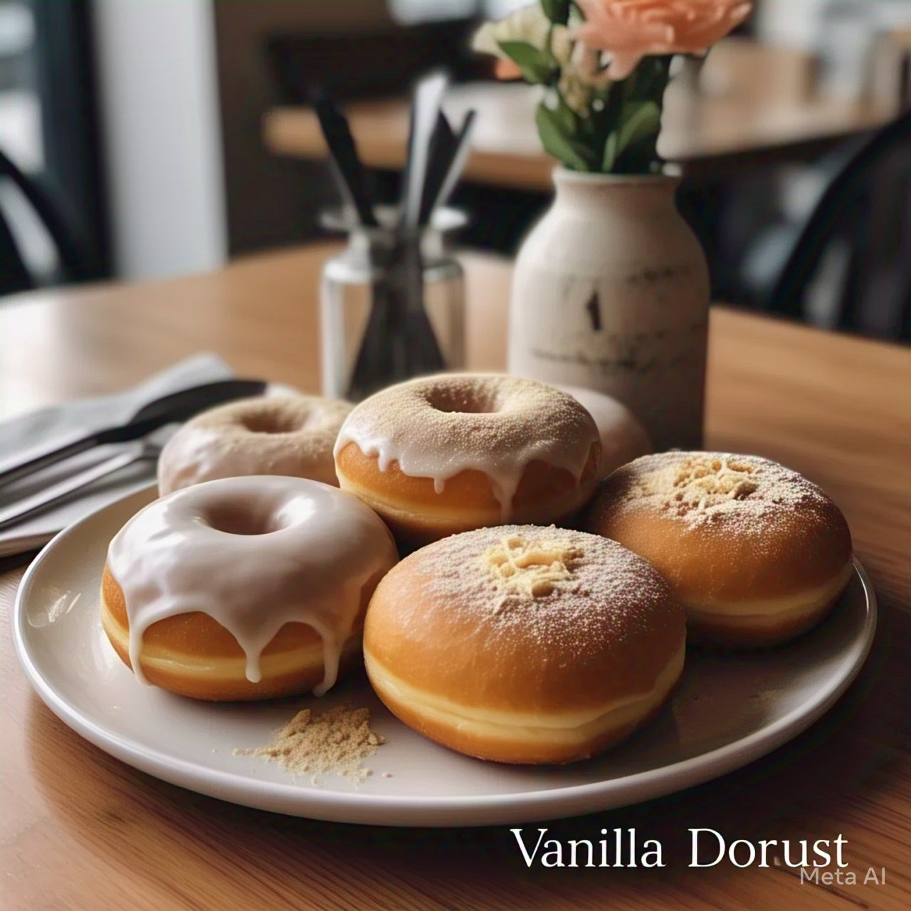 Vanilla Collagen Baked Donuts