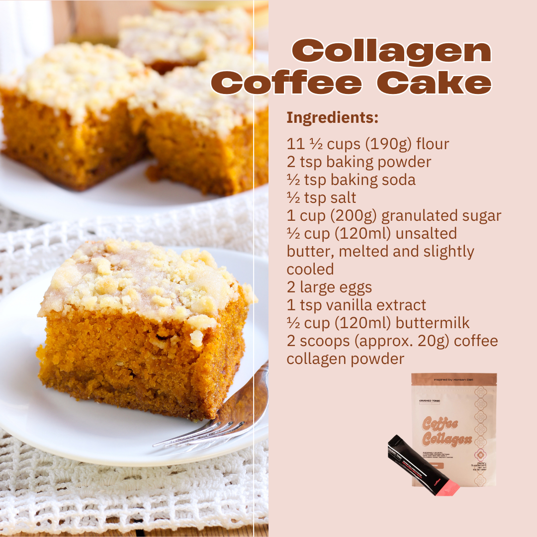 Collagen Coffee Cake – Crushed Tonic