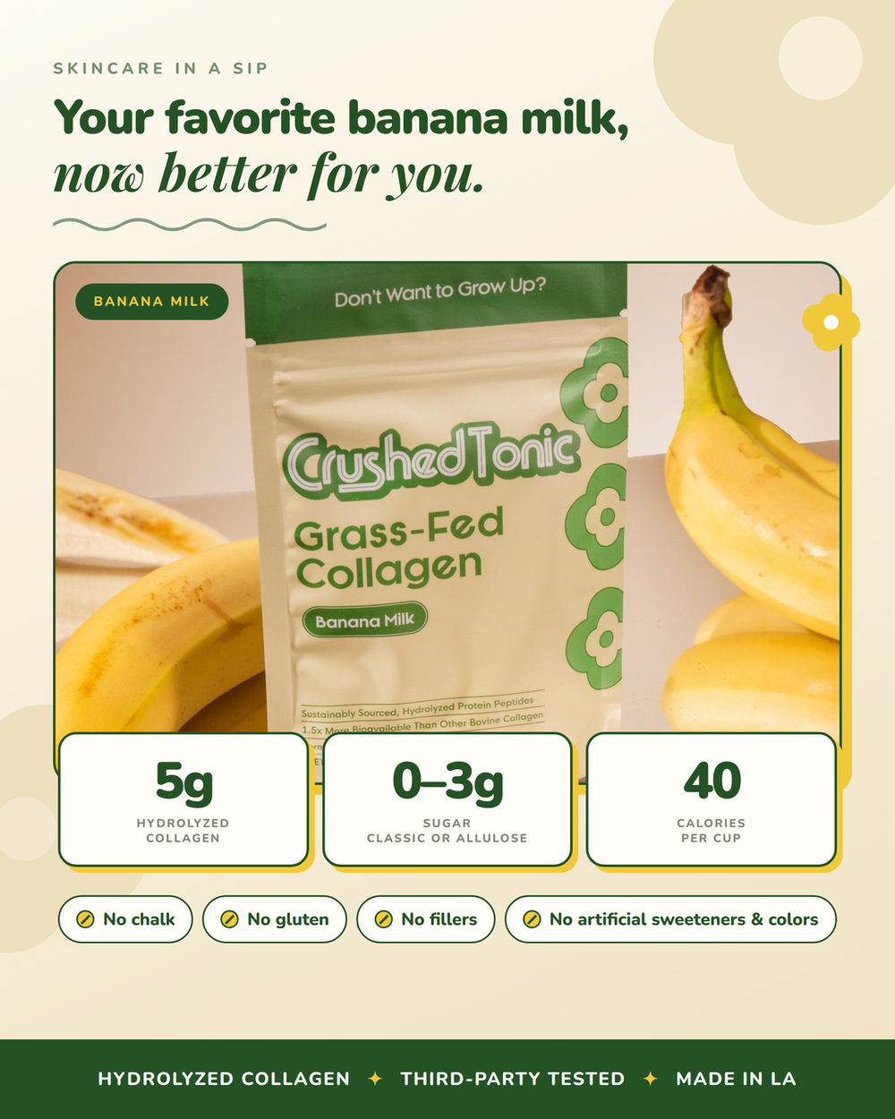 Banana Milk Collagen