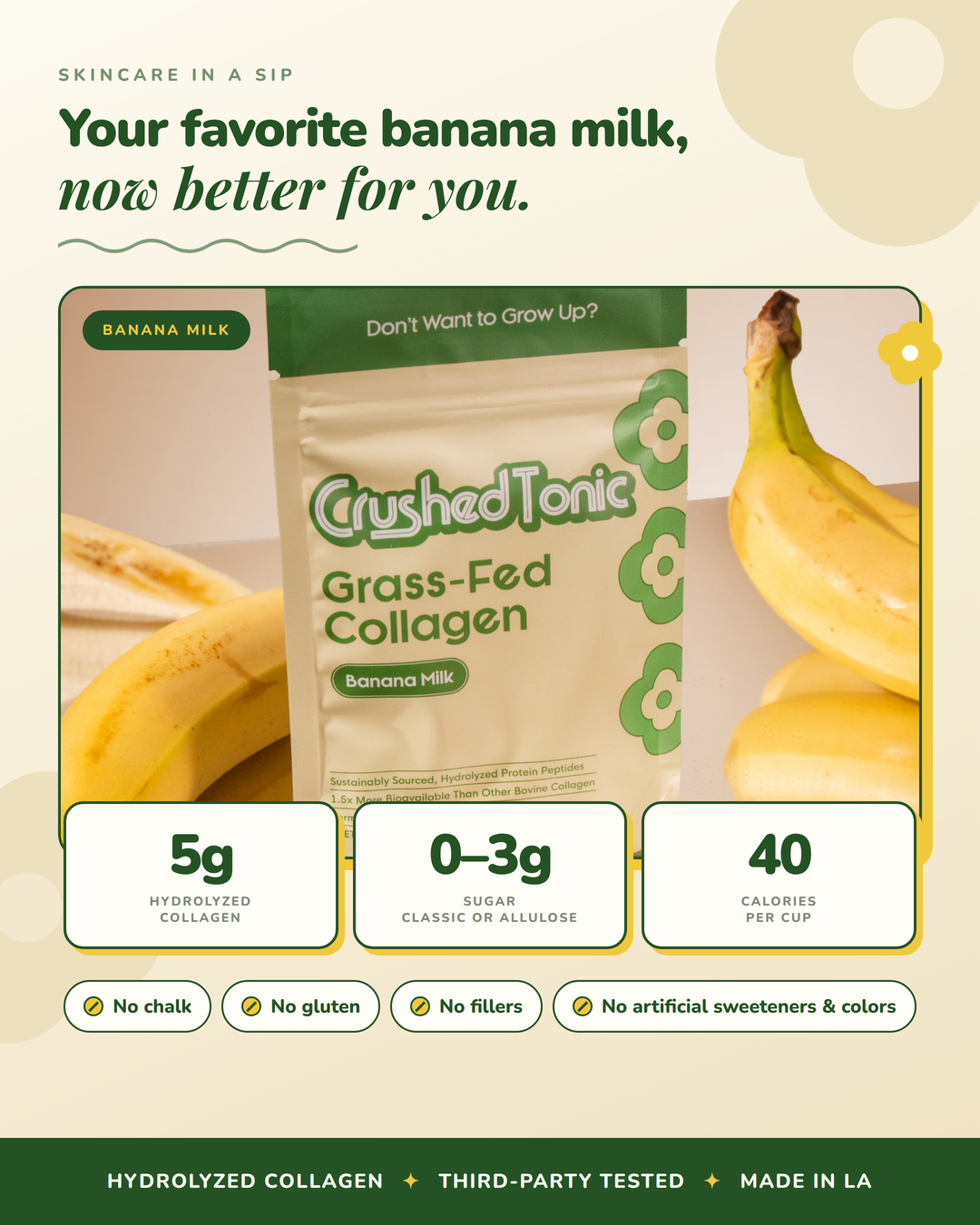 Banana Milk Collagen