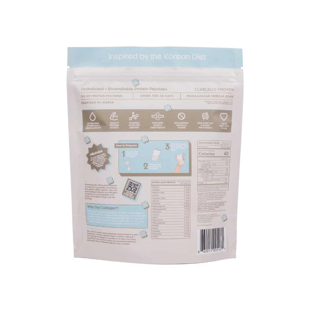 Vanilla Bean Collagen Creamer Sample