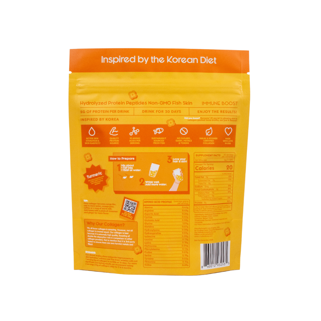 Pure Turmeric Immune Boost Marine Collagen