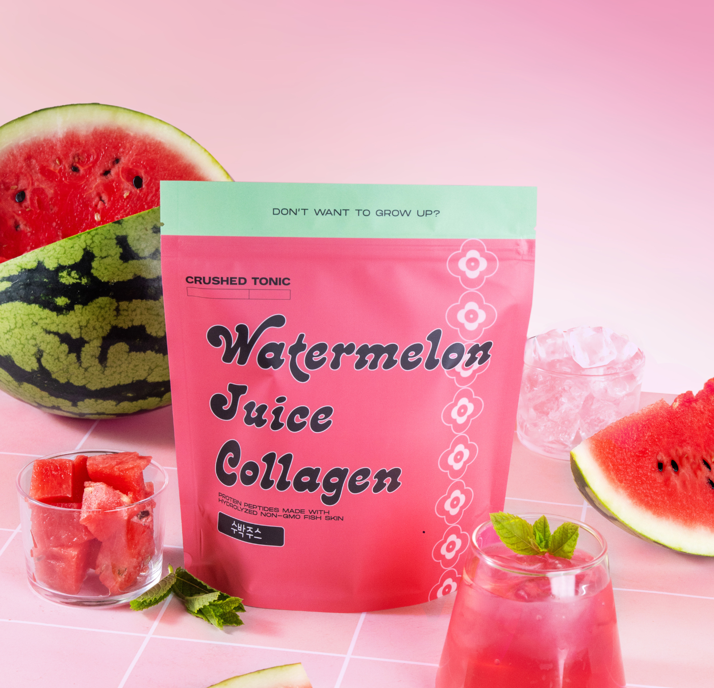 Watermelon Juice Marine Collagen