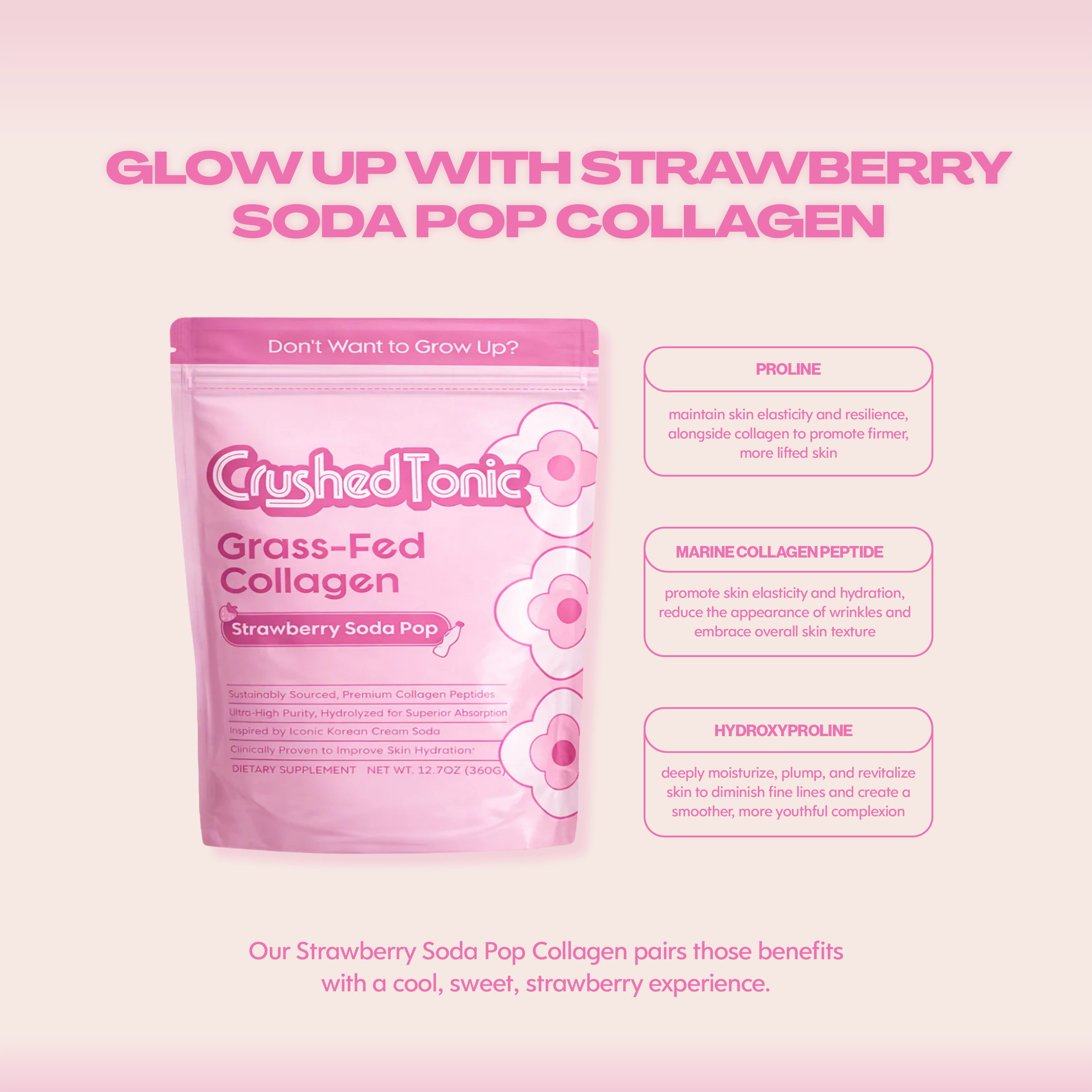 Strawberry Soda Pop Collagen