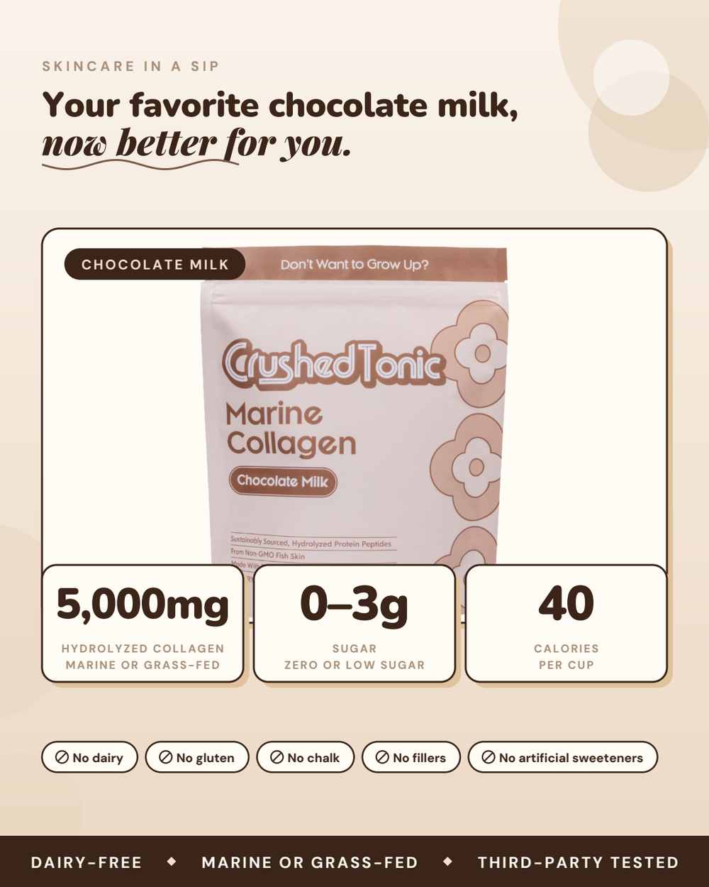 Chocolate Milk Collagen