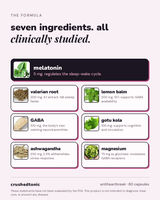 Beauty Sleep Capsules – Natural Calm & Sleep Aid – Anti-Insomnia