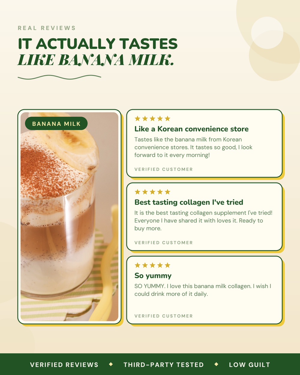 Banana Milk Collagen