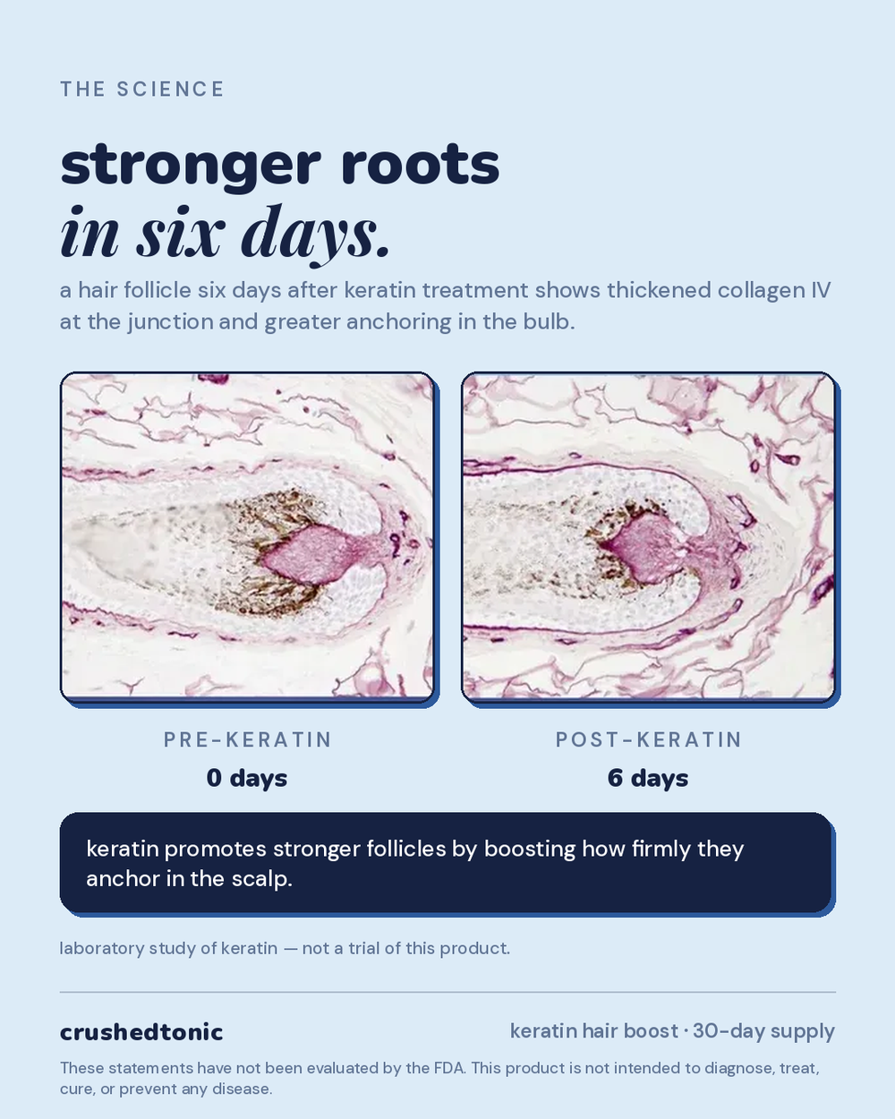 Keratin Hair Growth Booster Capsules