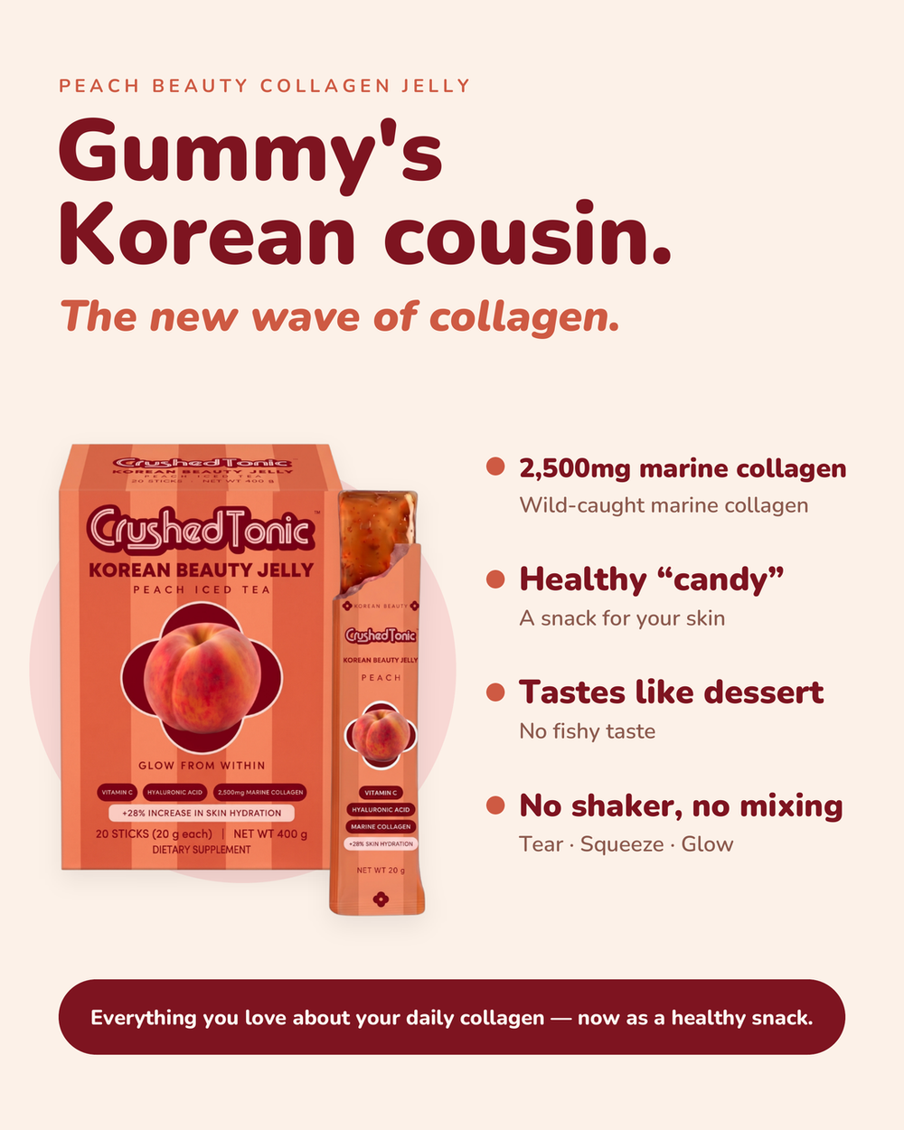 Peach Beauty Collagen Jelly