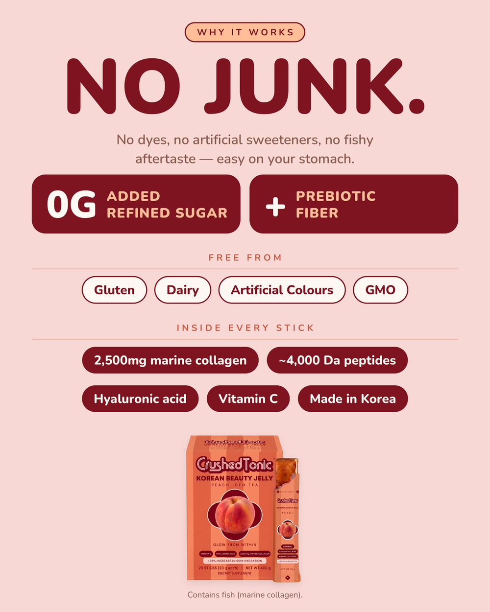 Peach Beauty Collagen Jelly