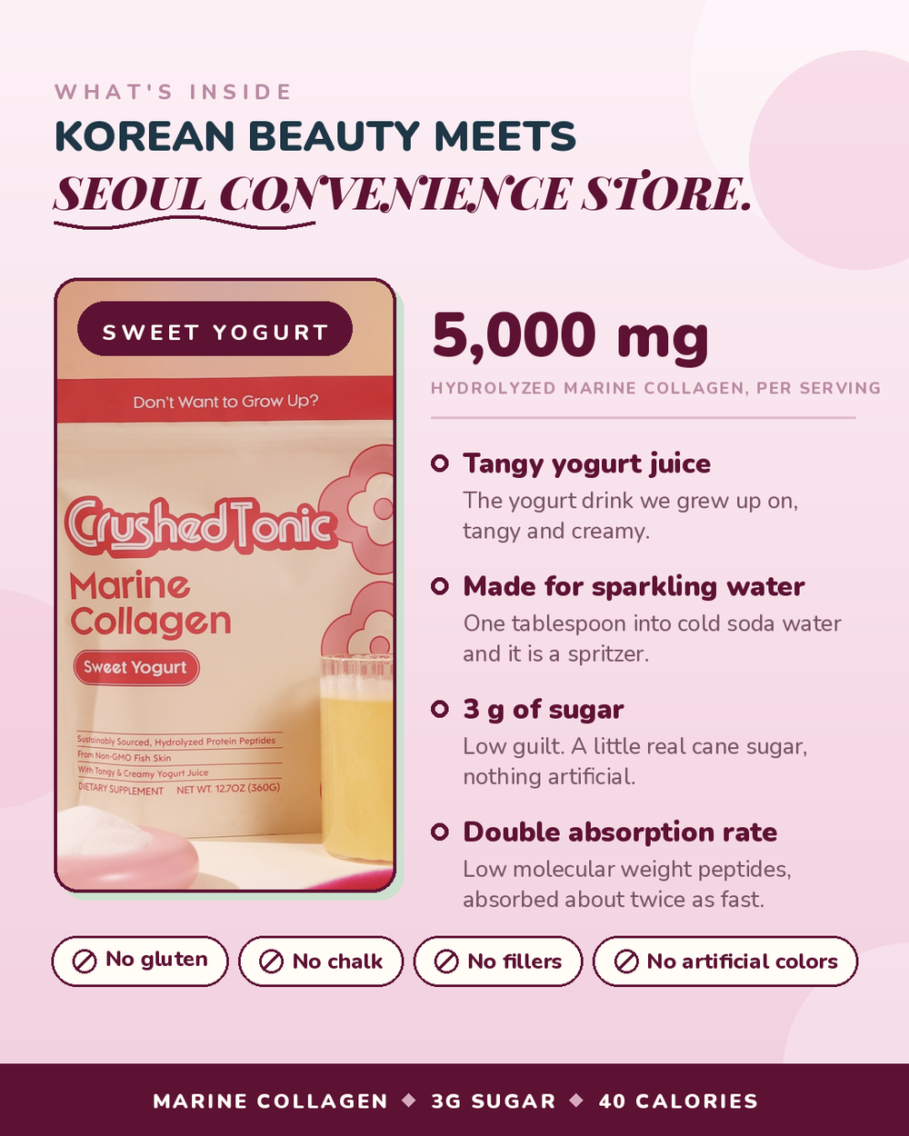 Sweet Yogurt "Yakult" Collagen