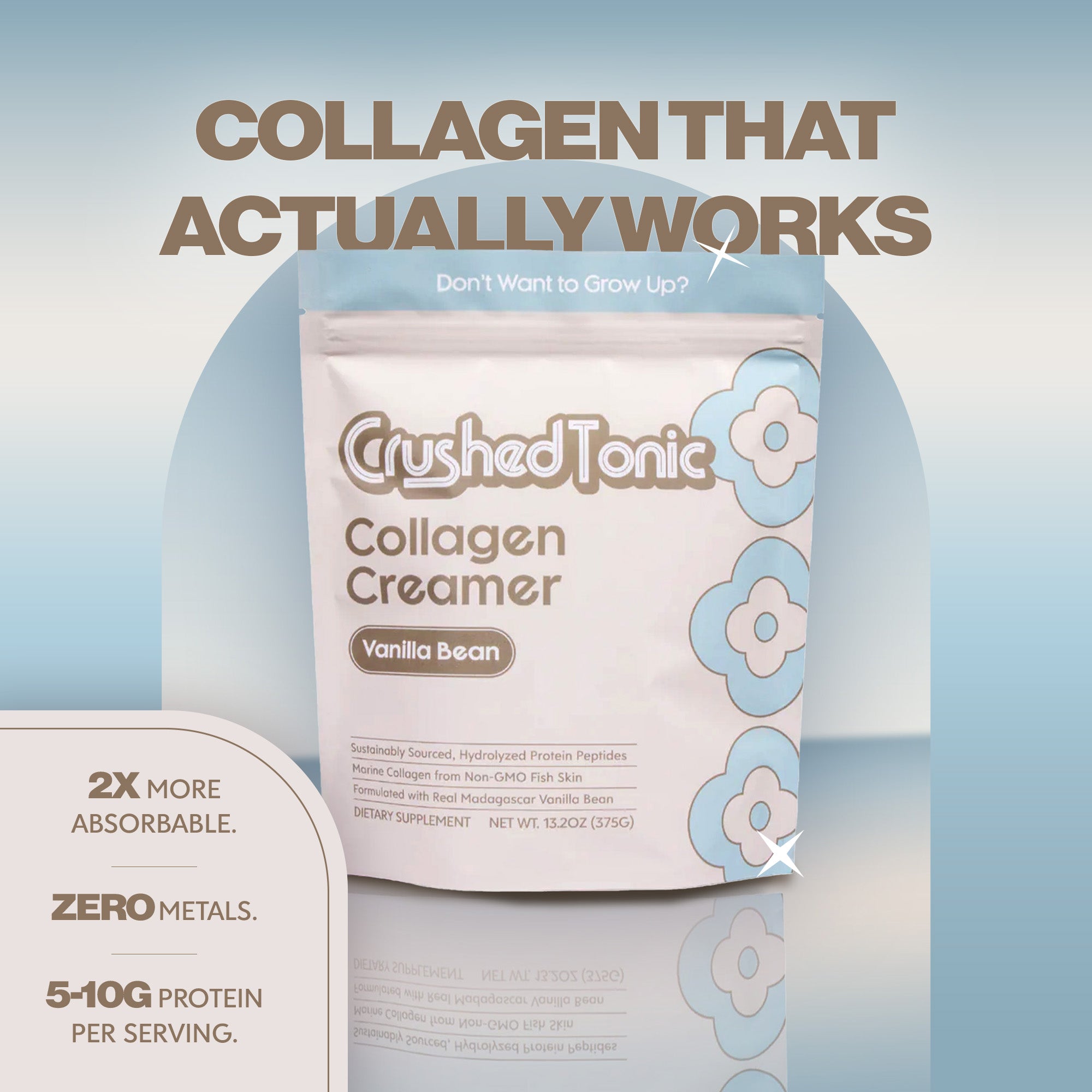 Vanilla Bean Collagen Creamer - 5 Servings