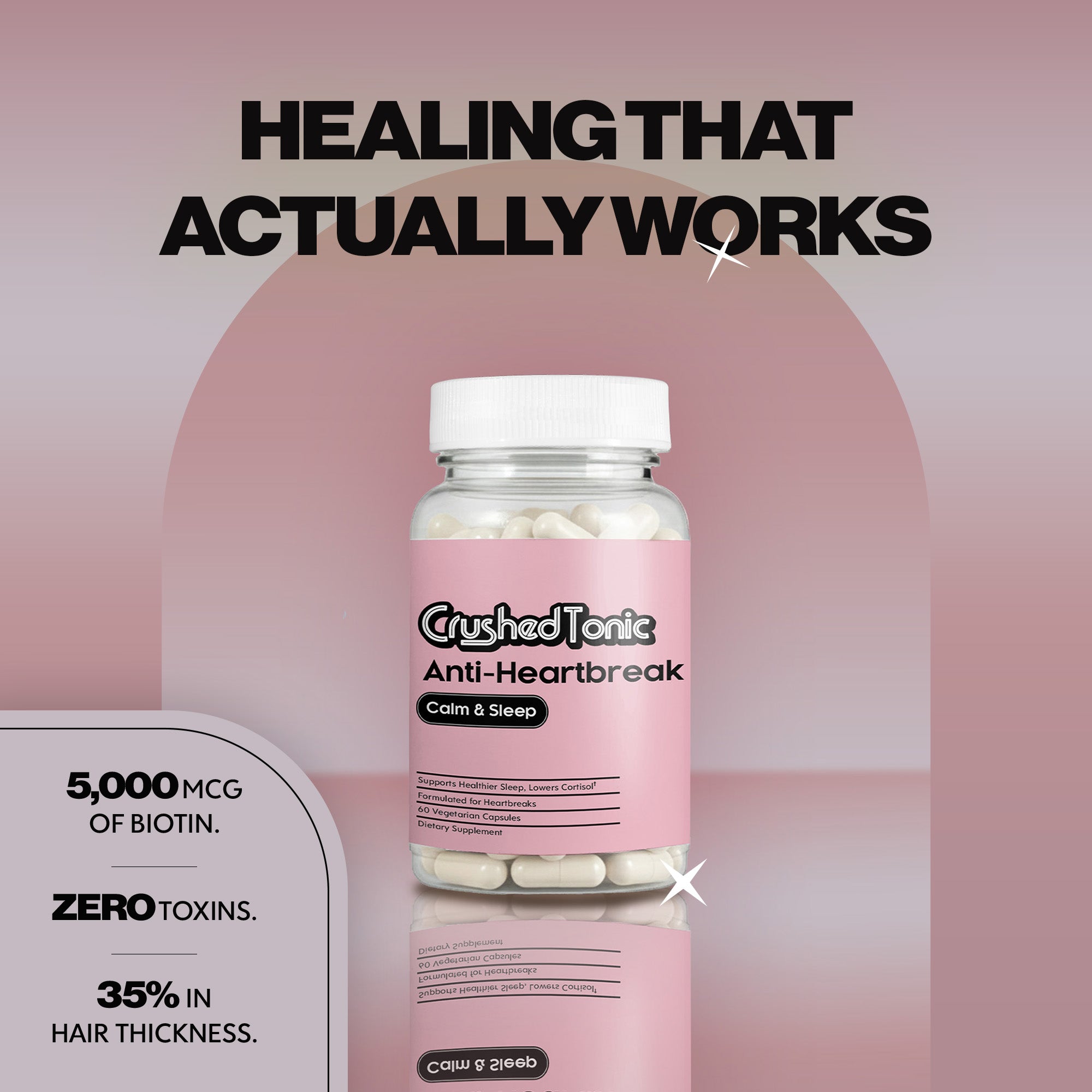 Natural Calm & Sleep Aid – Anti-Anxiety & Anti-Insomnia Capsules