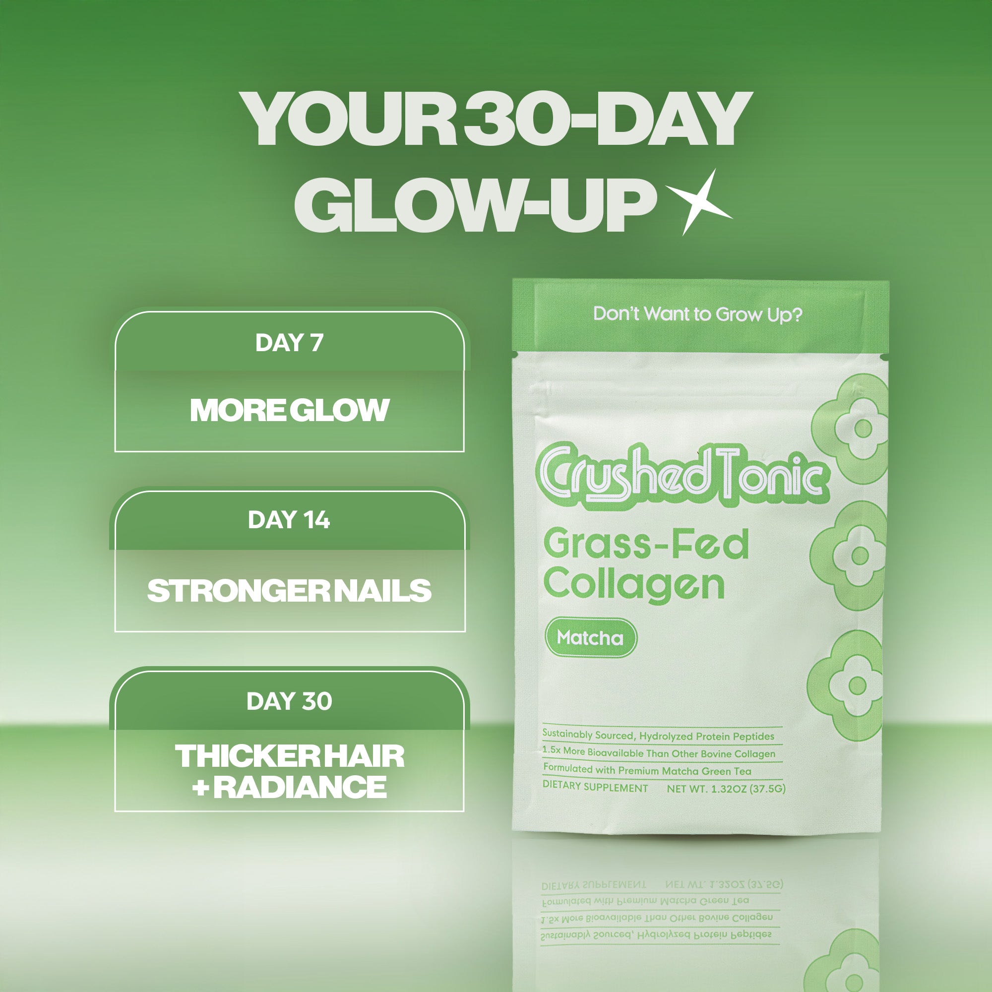 Matcha Collagen - 5 Servings