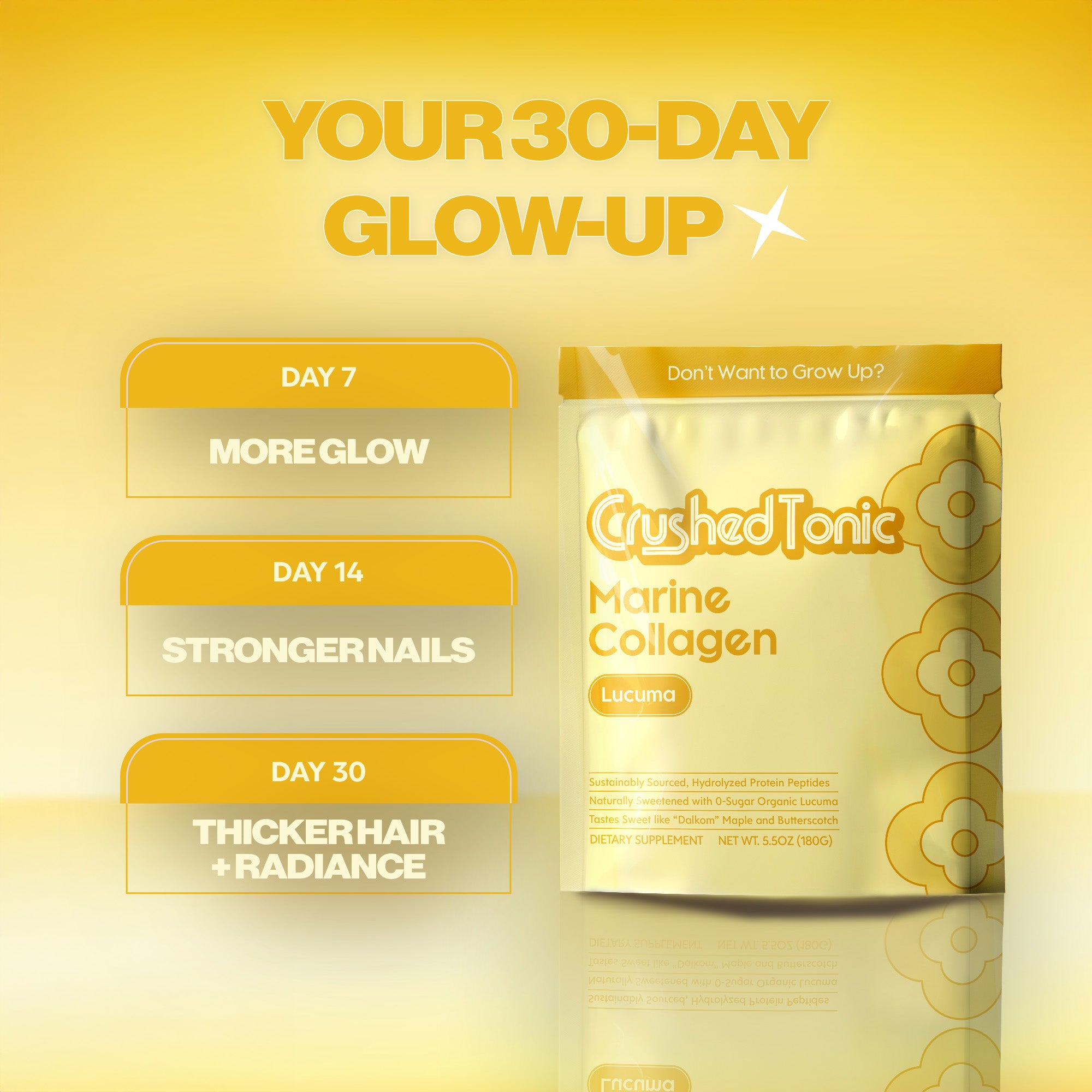 Organic Lucuma Sugar-Free Sweetener Collagen