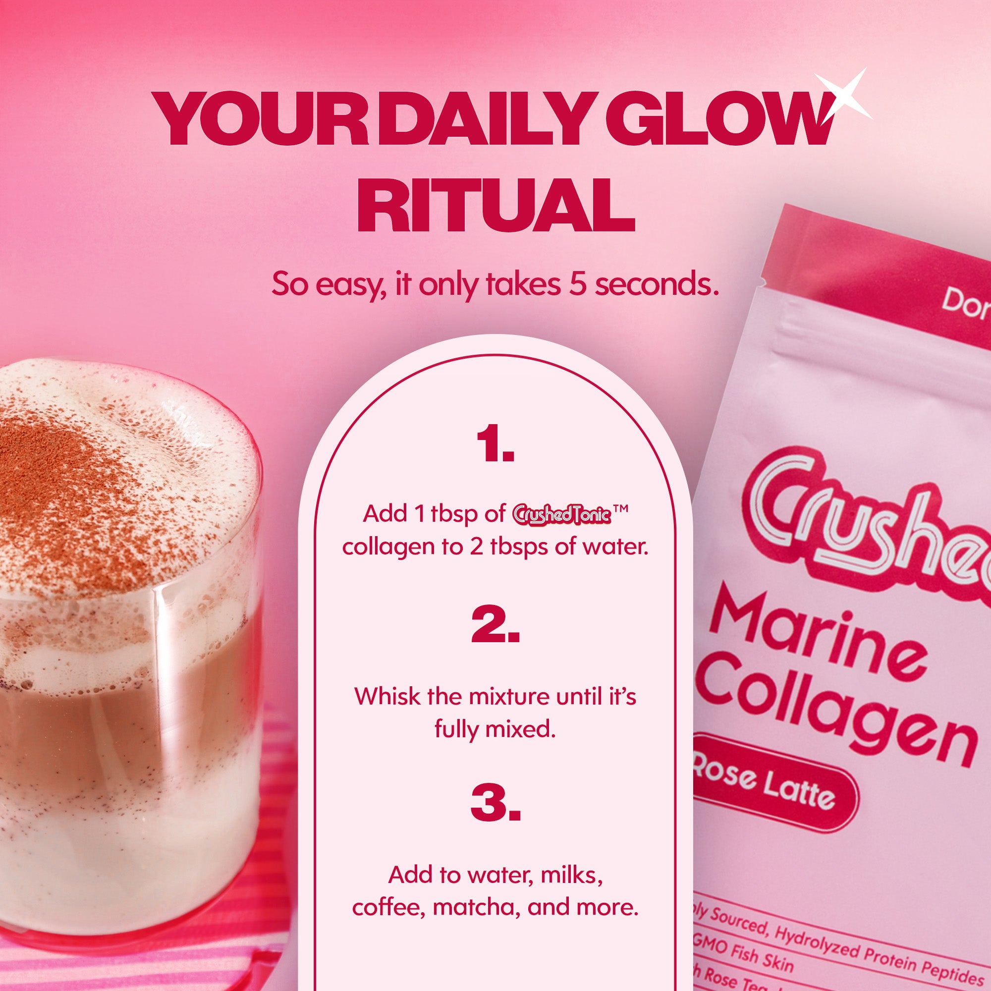 Sweet Rose Tea Collagen