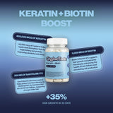 Keratin Hair Growth Booster Capsules