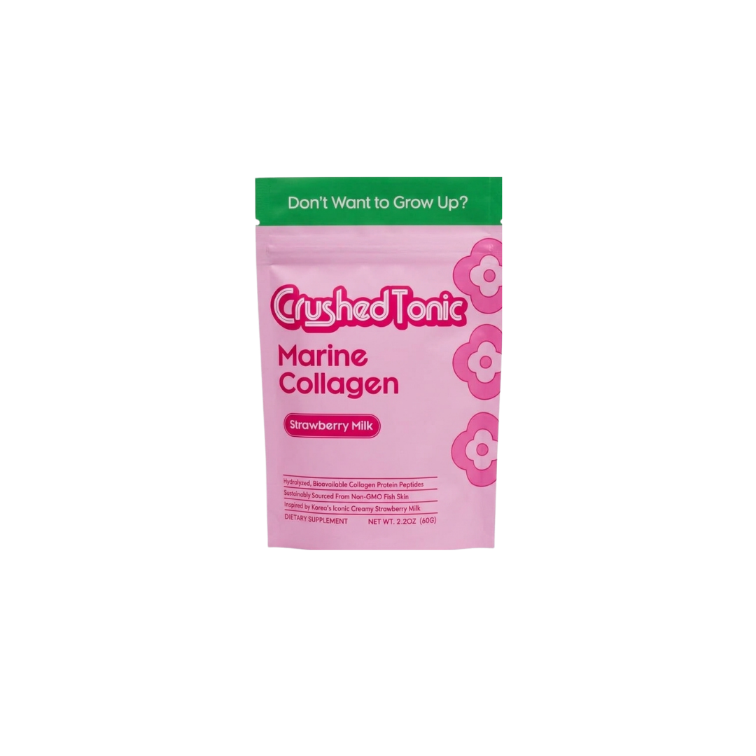 Strawberry Milk Collagen Sample