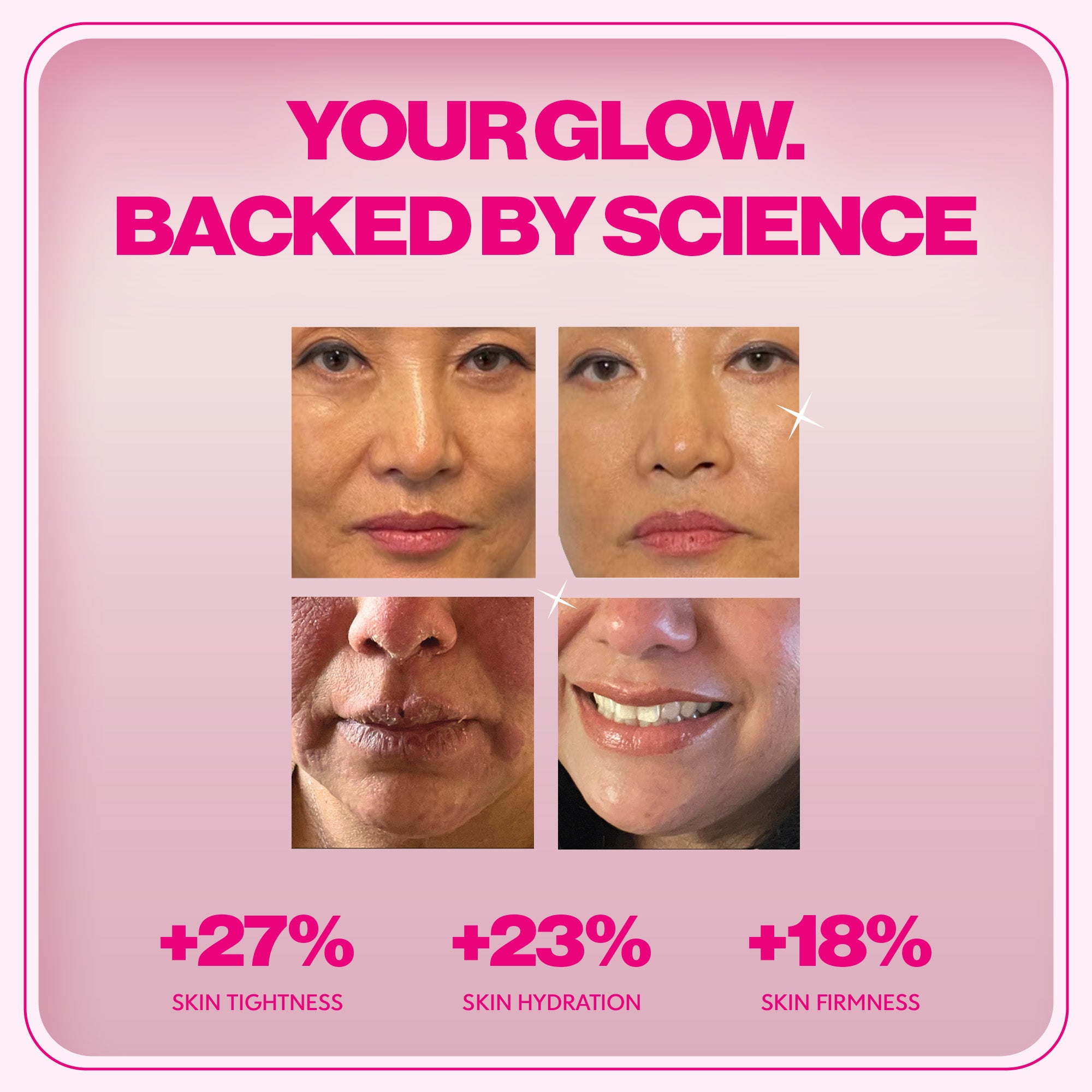 Strawberry Milk Collagen Sample