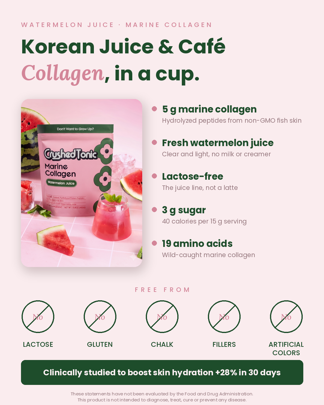 Watermelon Juice Collagen